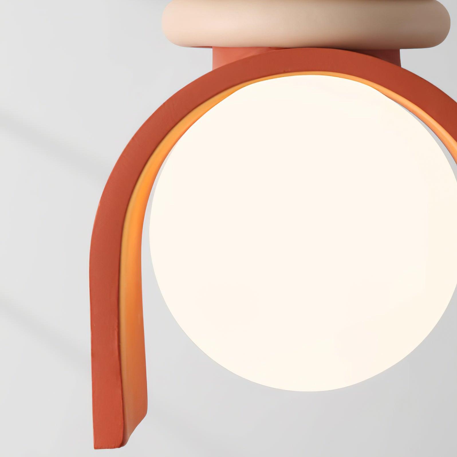 Pendant Light With Glass Globe Warms Dining Rooms Artistic - Neutralighting