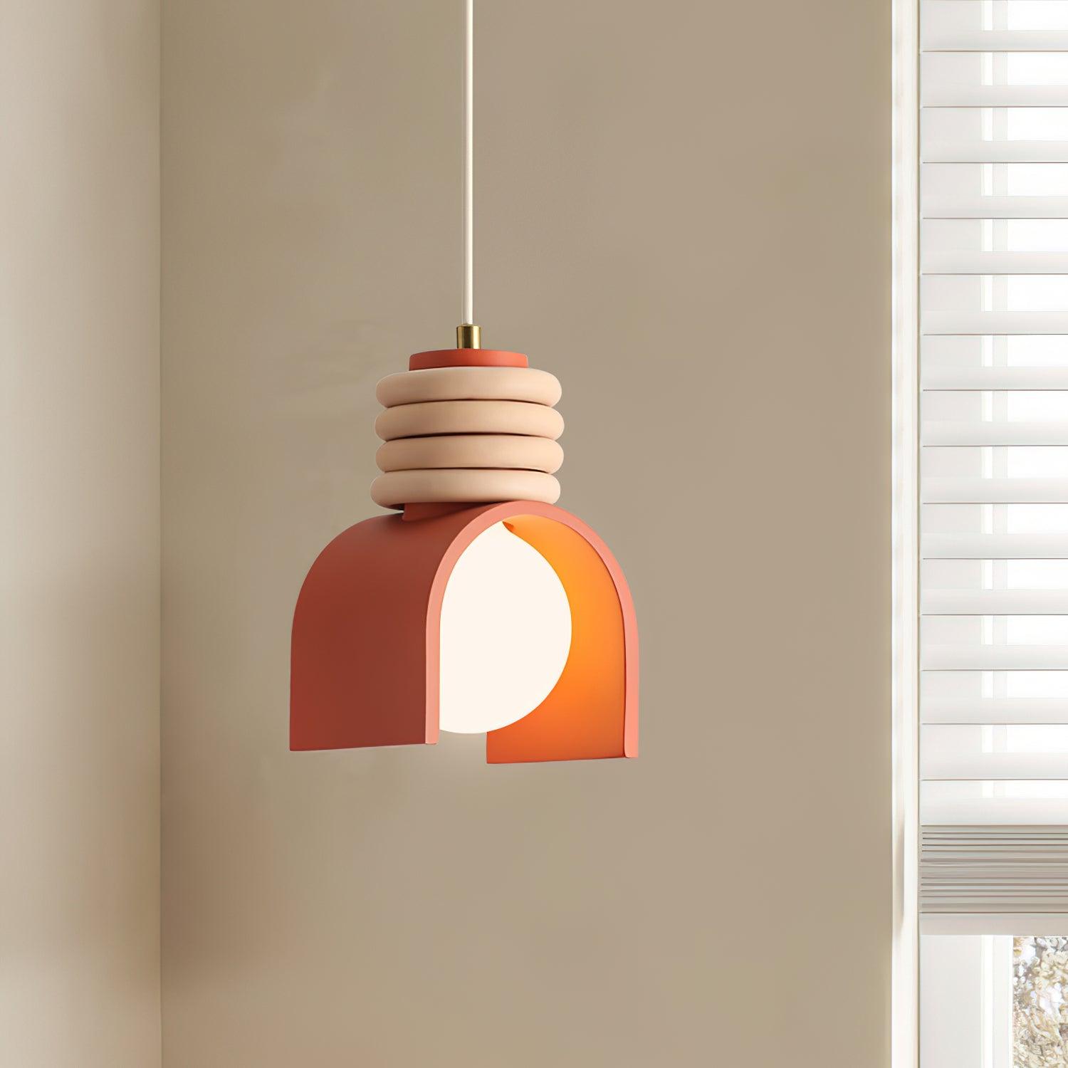 Pendant Light With Glass Globe Warms Dining Rooms Artistic - Neutralighting