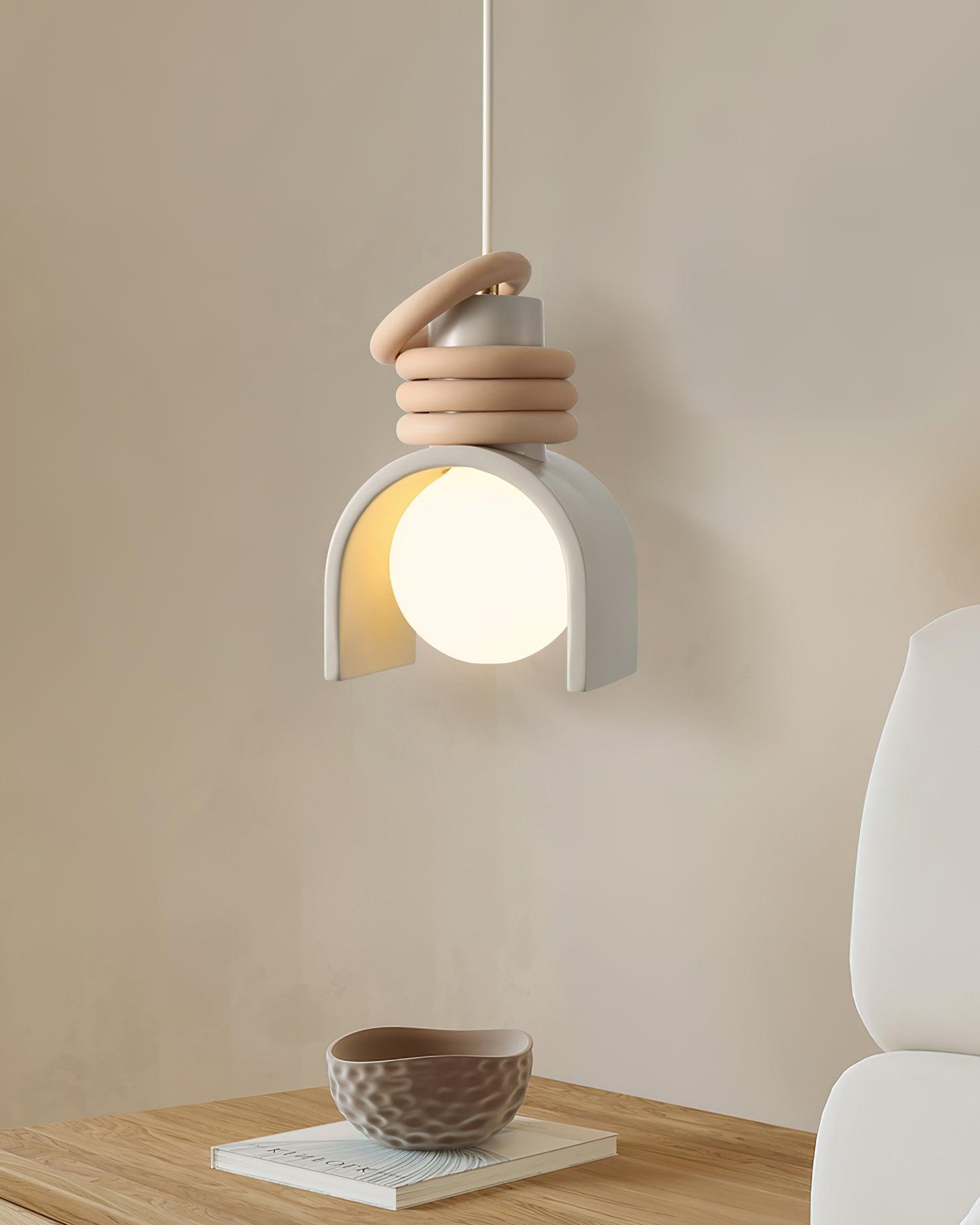 Pendant Light With Glass Globe Warms Dining Rooms Artistic - Neutralighting