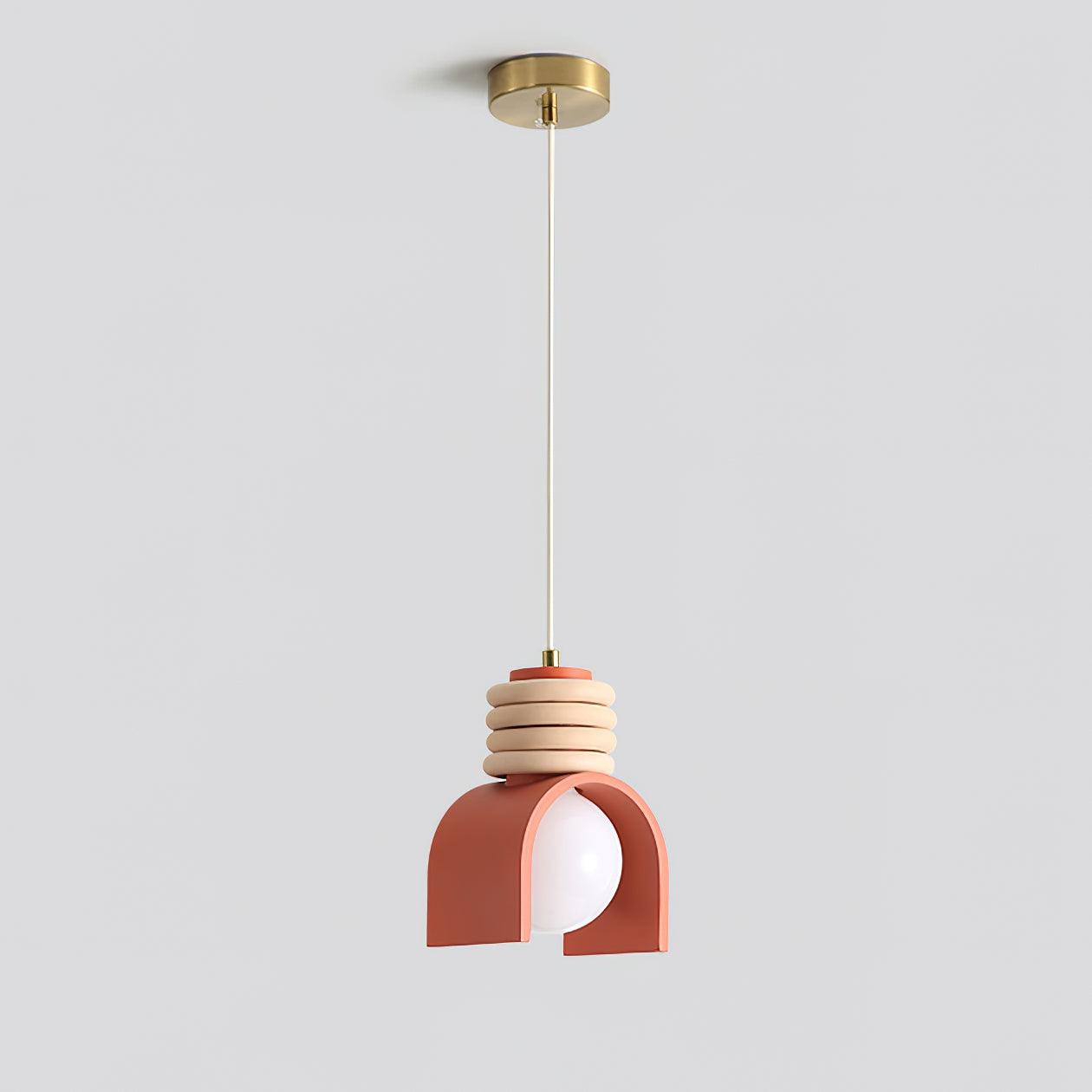 Pendant Light With Glass Globe Warms Dining Rooms Artistic - Neutralighting