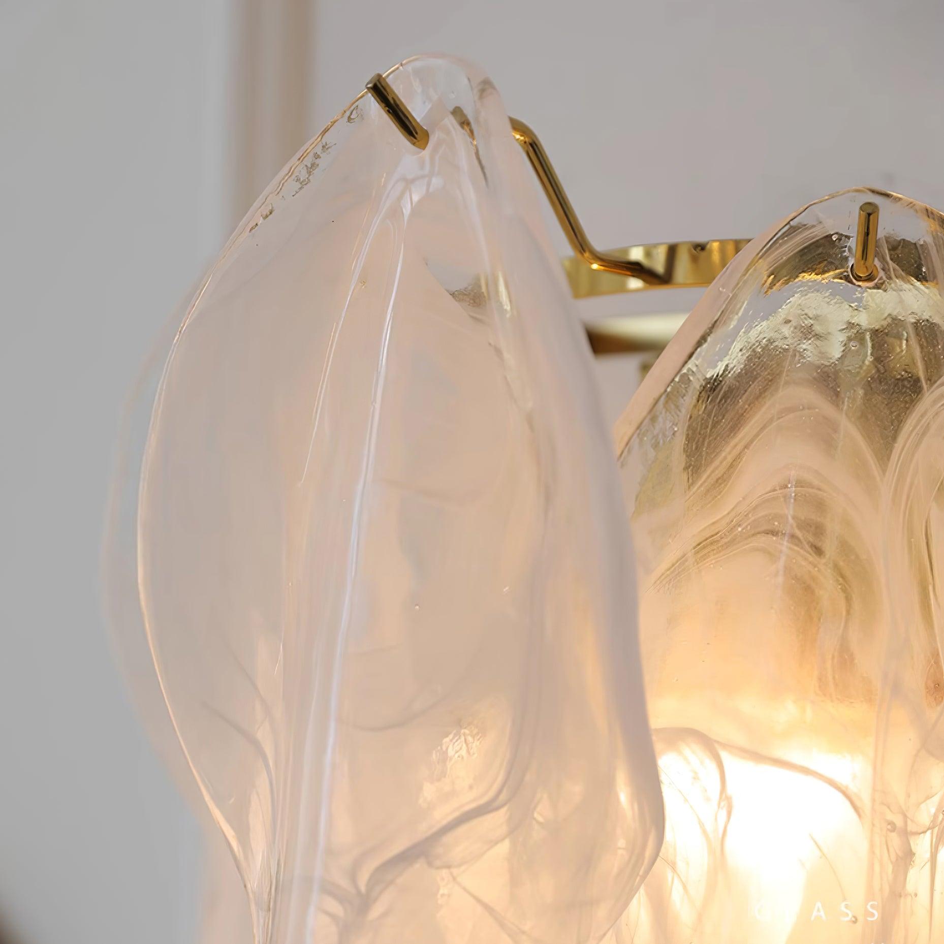 Evelo Petal Glass Wall Lamp - Neutralighting