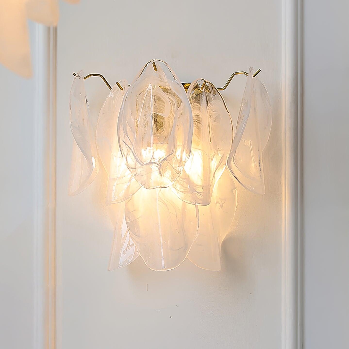 Evelo Petal Glass Wall Lamp - Neutralighting