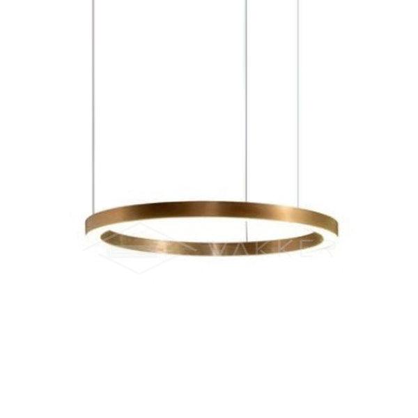 Arisha Modern LED Metal Large Multi Ring Adjustable Living/Dining Room Pendant Light, Gold - Neutralighting