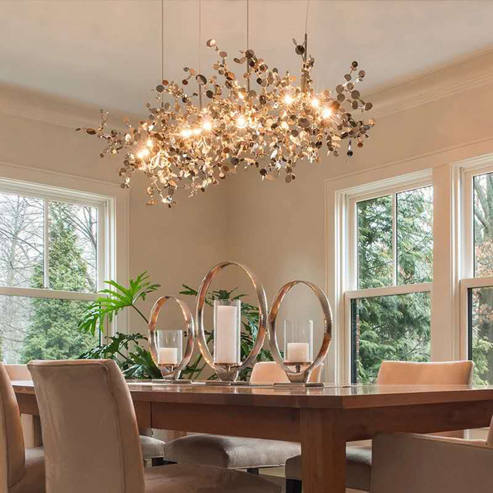 Olivia Artsy Classy Cluster Fireworks Pendant Light, Stainless steel - Neutralighting