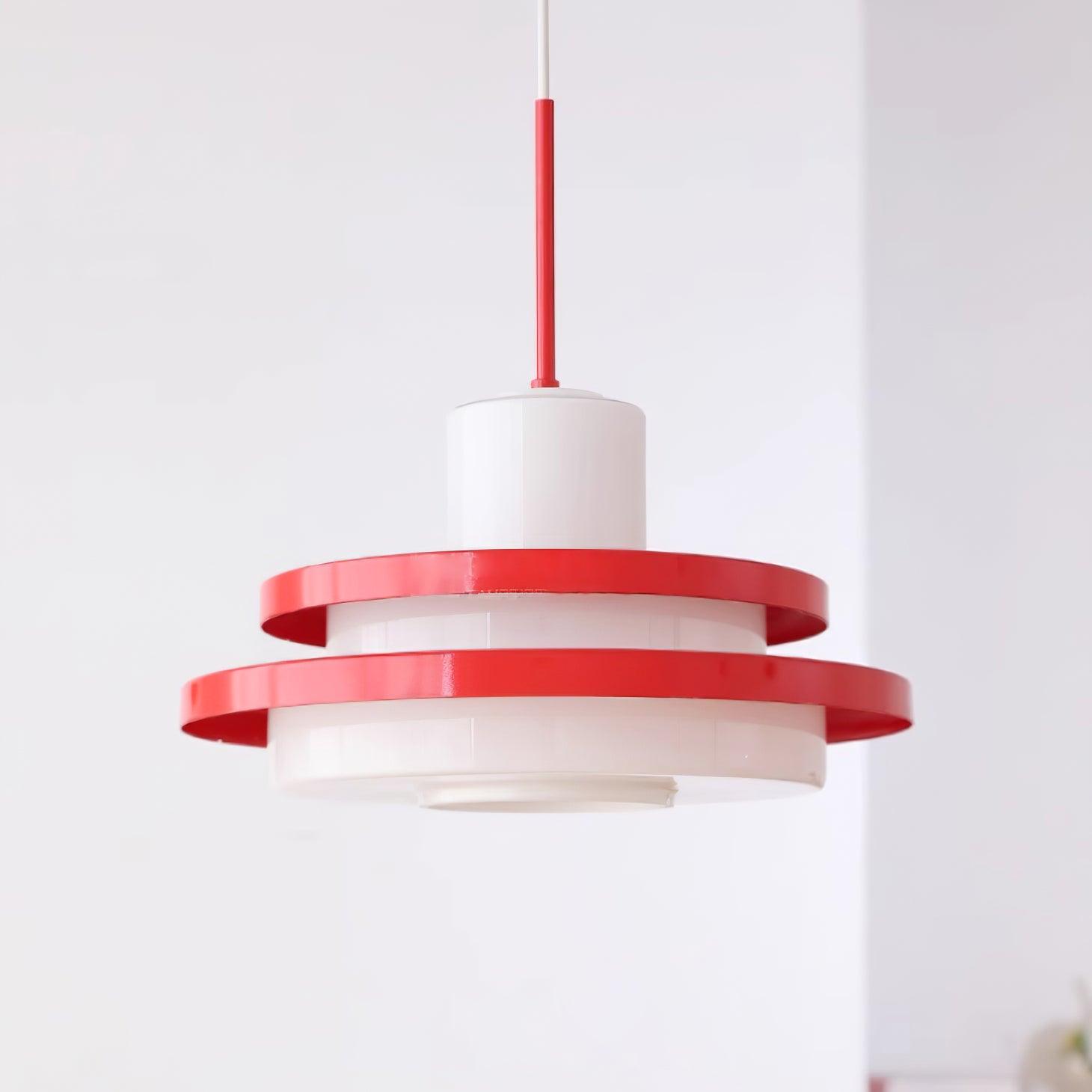 Eviso Red and White Pendant Light - Neutralighting