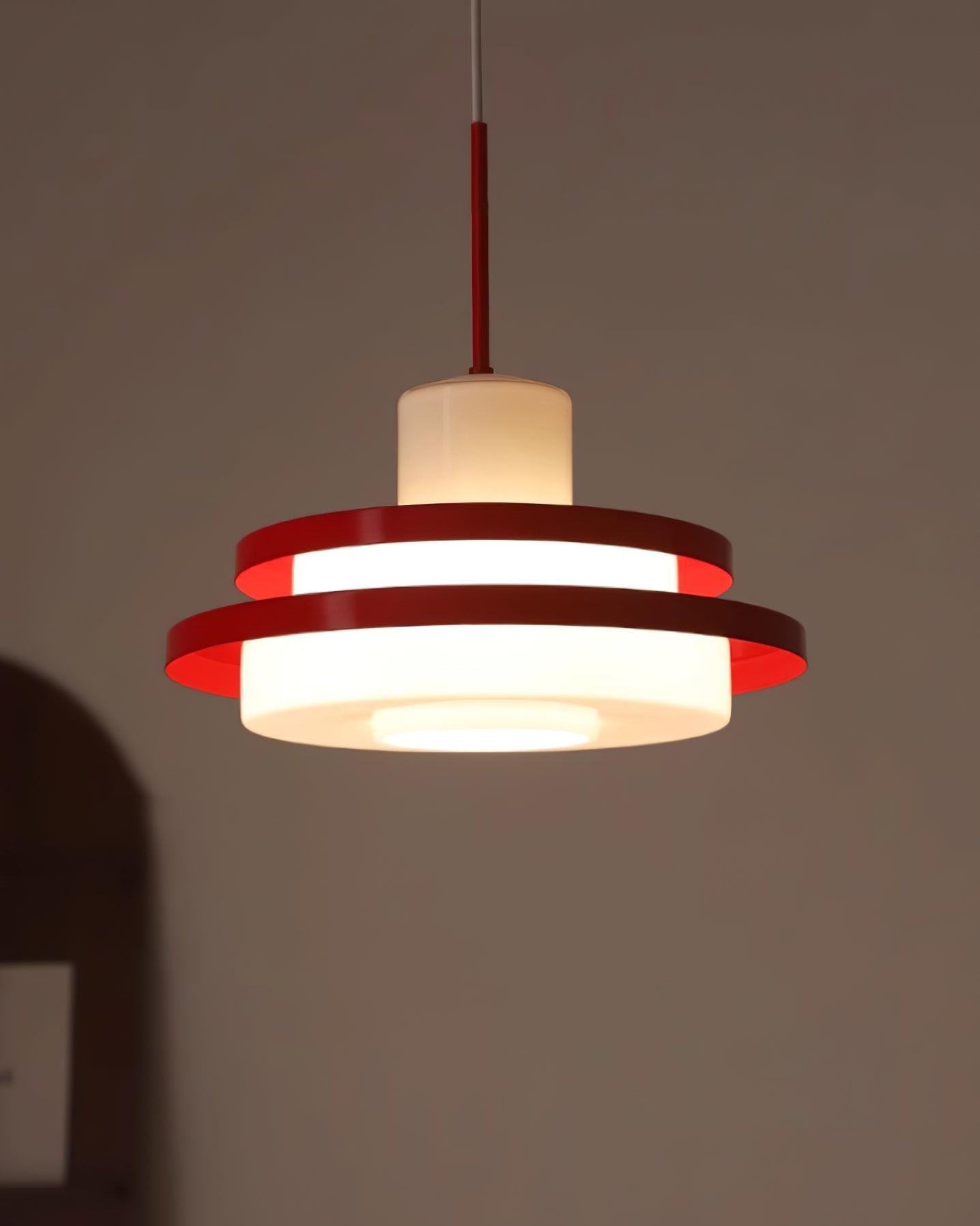 Eviso Red and White Pendant Light - Neutralighting