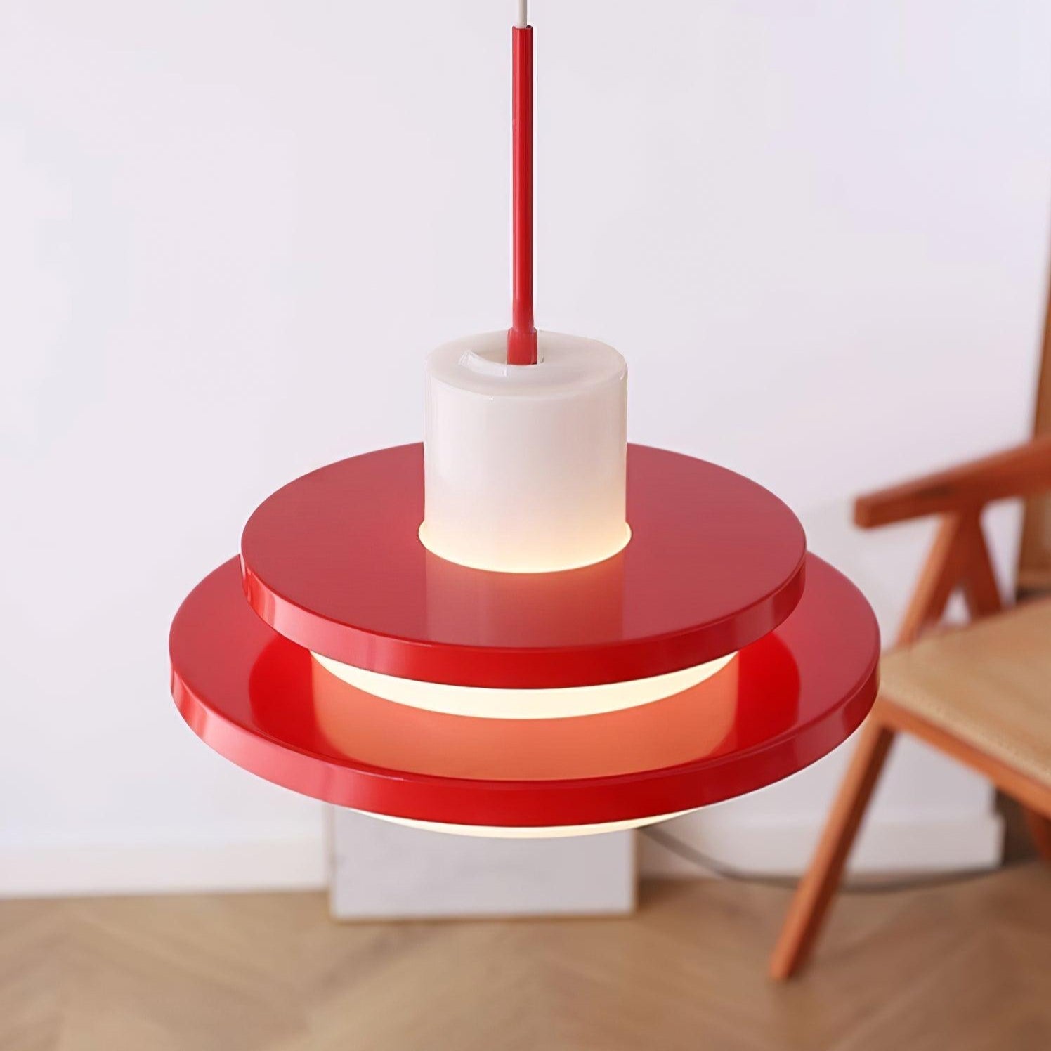 Eviso Red and White Pendant Light - Neutralighting