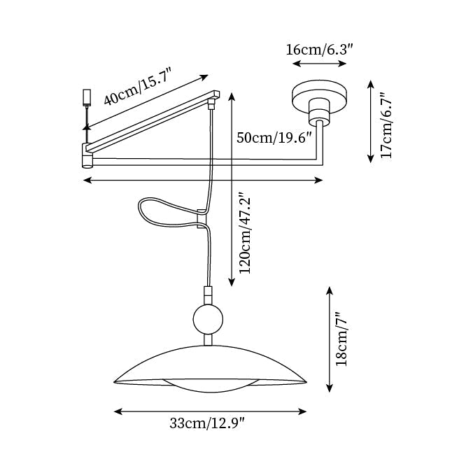 Jovik Adjustable Pendant Light - Neutralighting