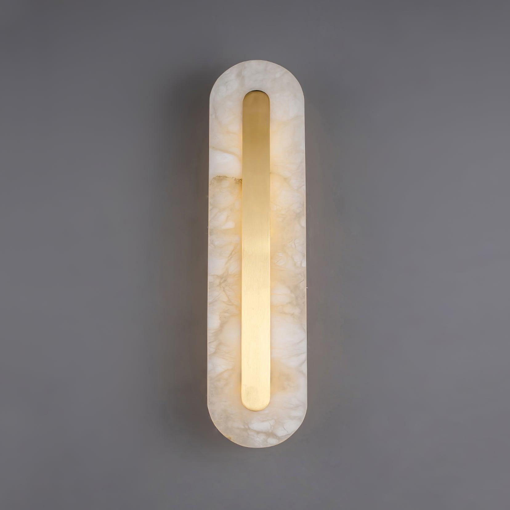 Hurn Alabaster Rounded Wall Lamp - Neutralighting
