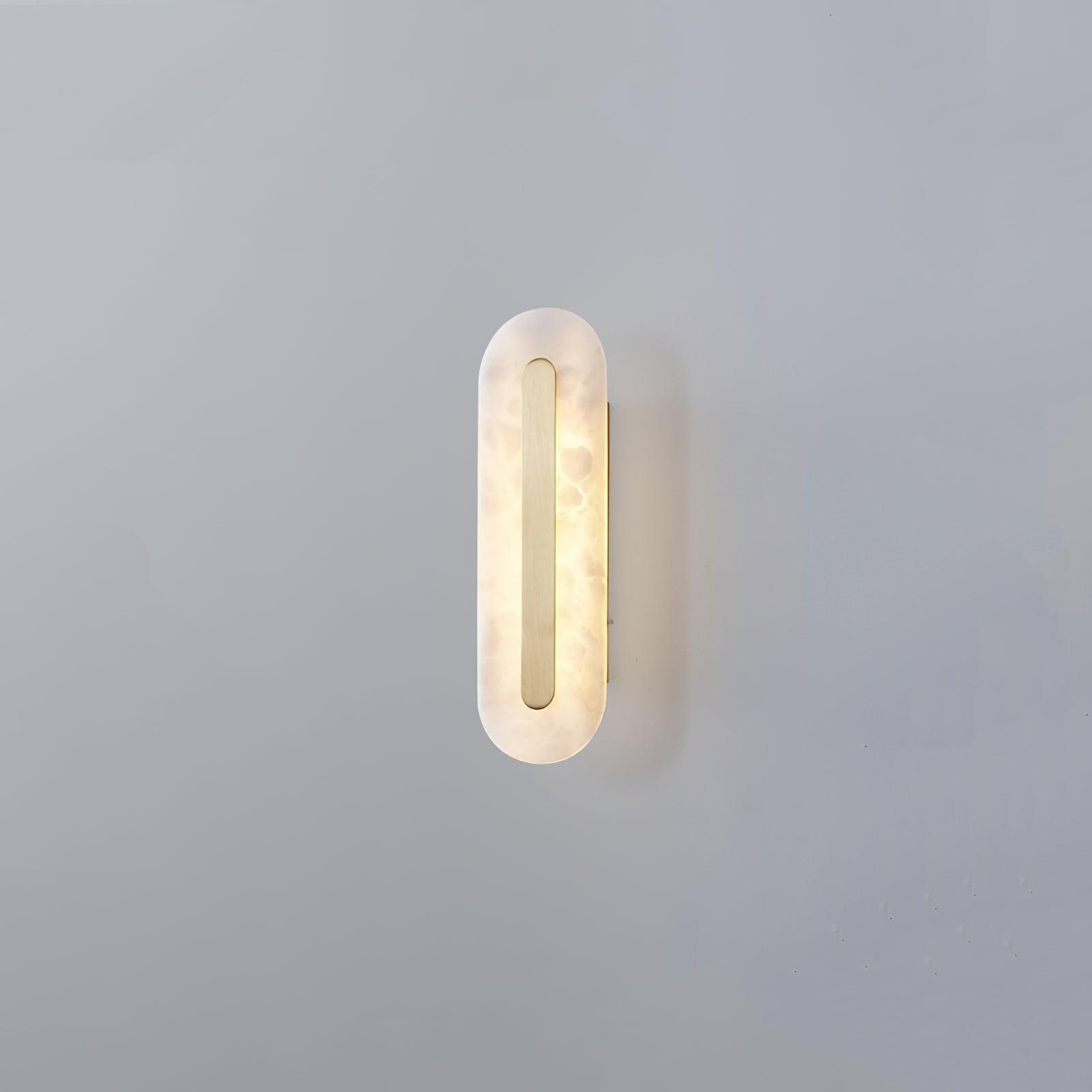 Hurn Alabaster Rounded Wall Lamp - Neutralighting