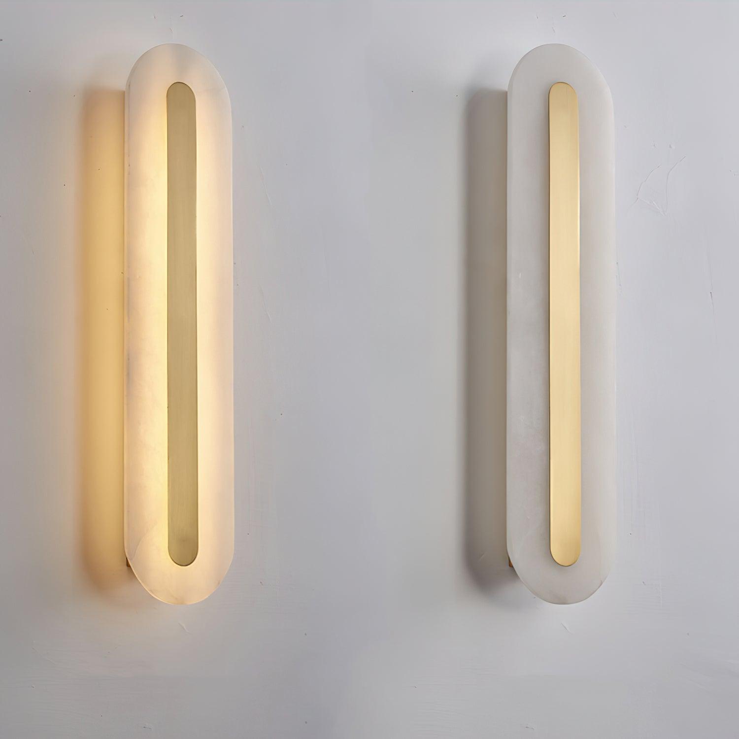 Hurn Alabaster Rounded Wall Lamp - Neutralighting