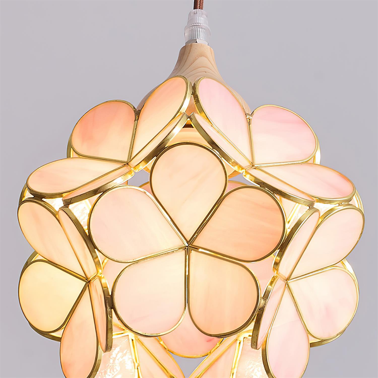 Velina Pink Petal Pendant Light - Neutralighting