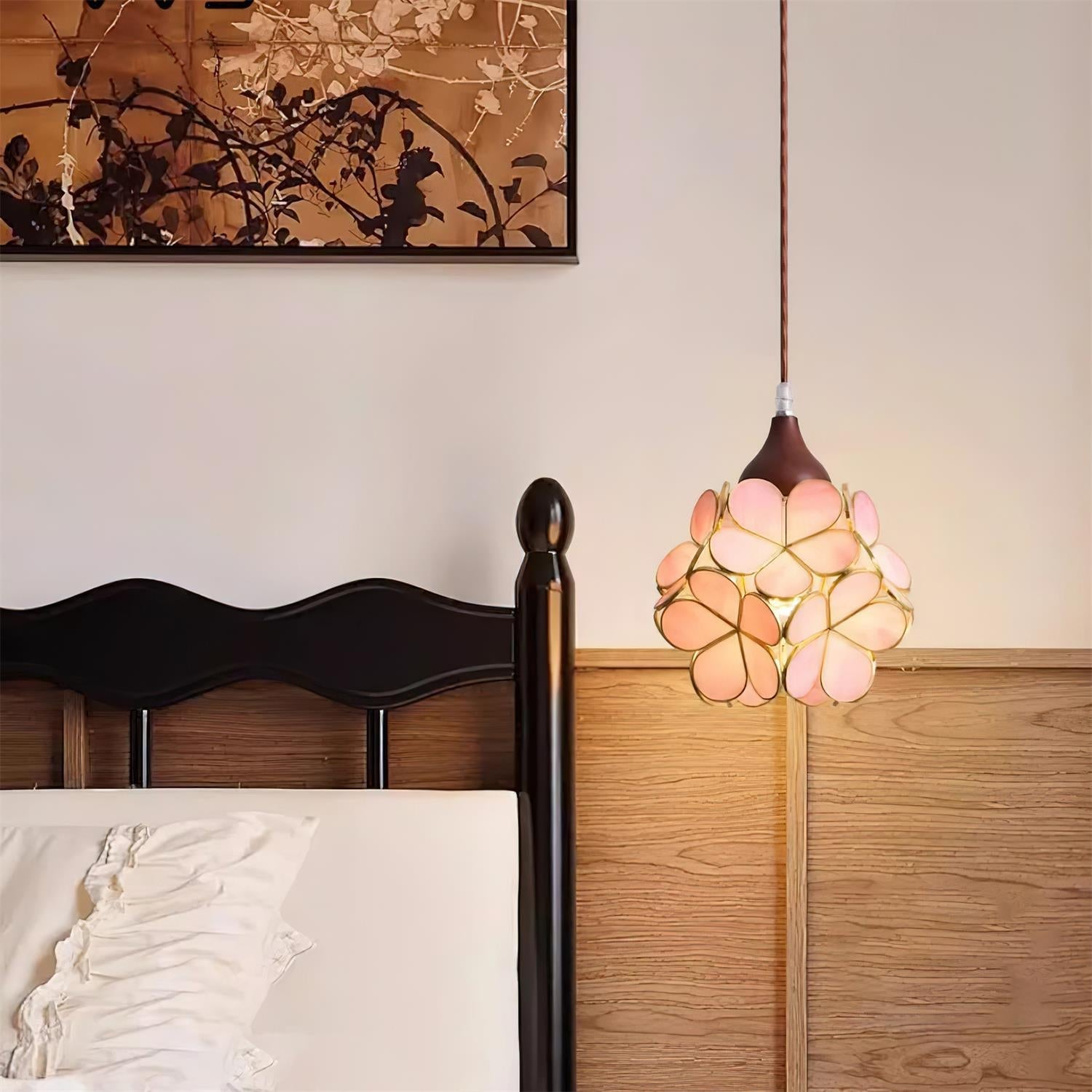 Velina Pink Petal Pendant Light - Neutralighting