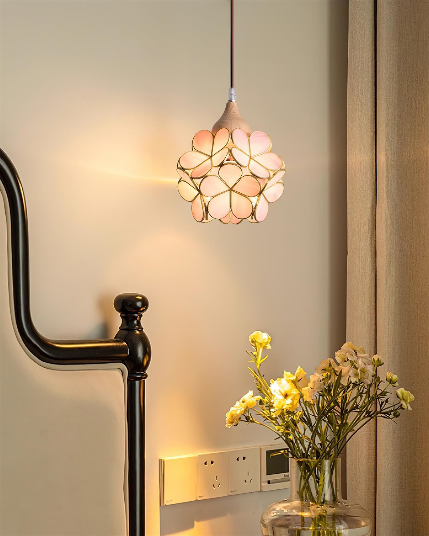 Velina Pink Petal Pendant Light - Neutralighting