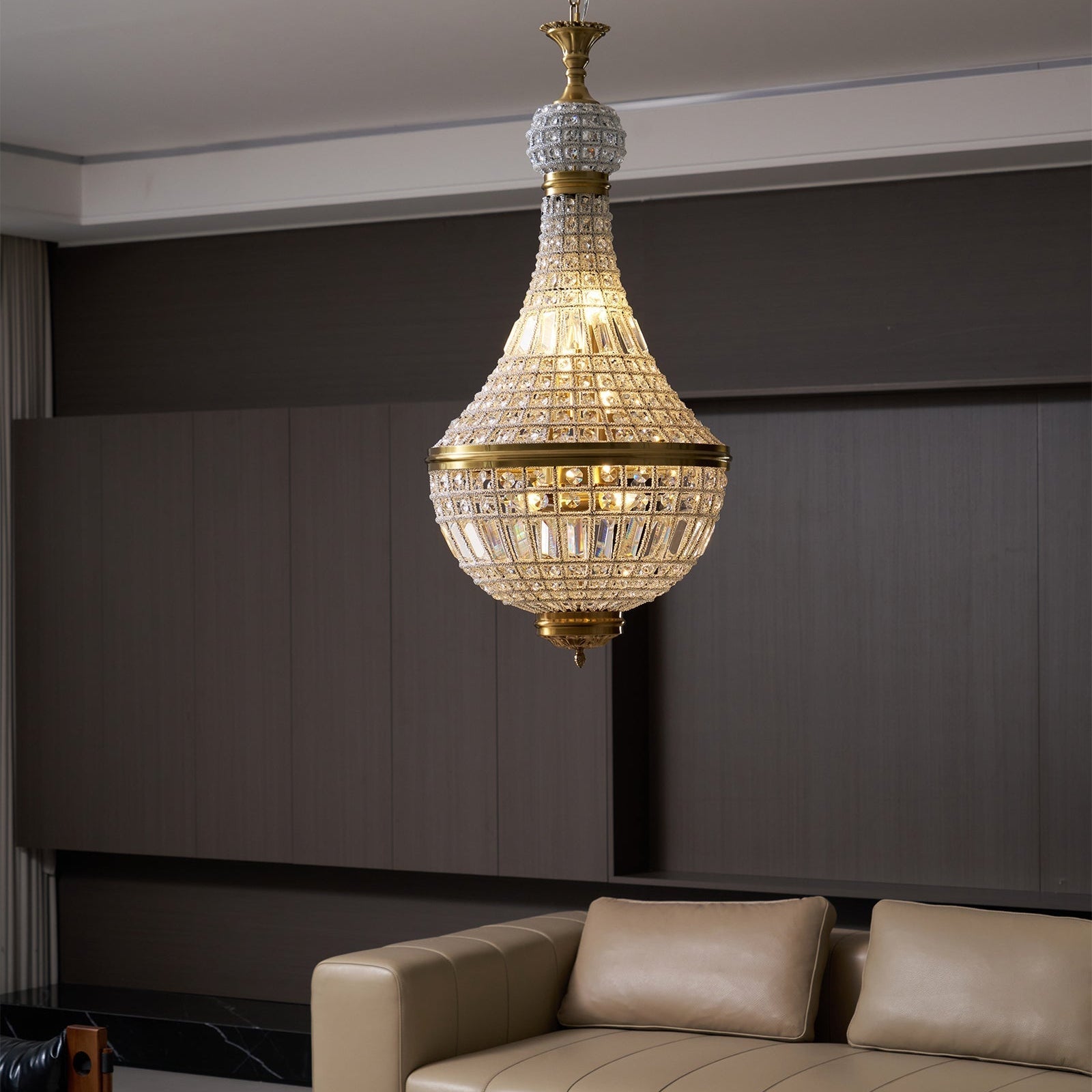Auristella Crystal Chandelier - Neutralighting
