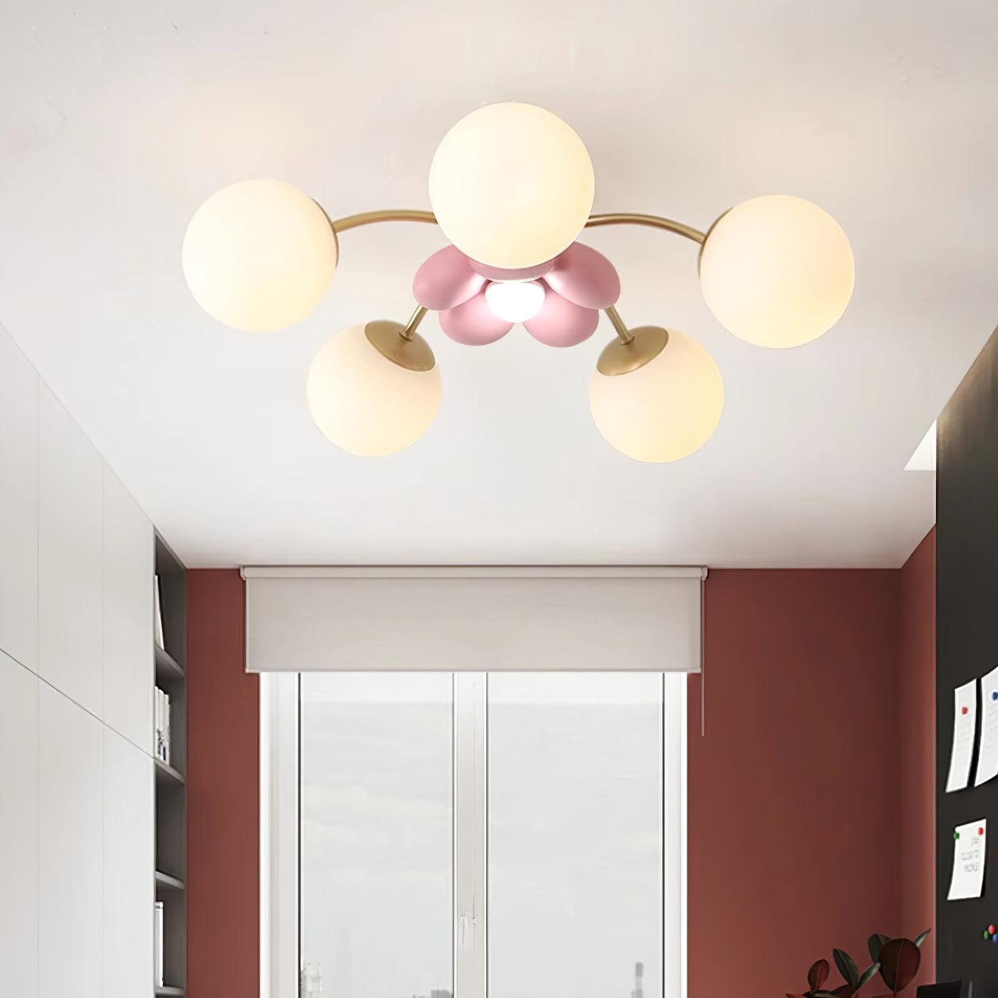 Blossura Pink Petal Ceiling Light - Neutralighting
