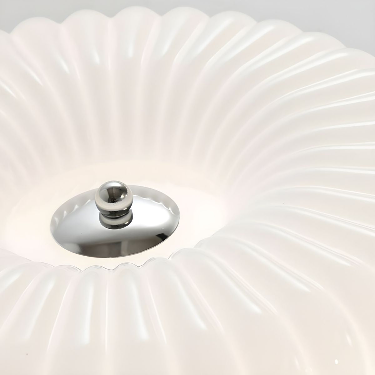Arisha Modern LED Glass Flush Mount Ceiling Light Bedroom