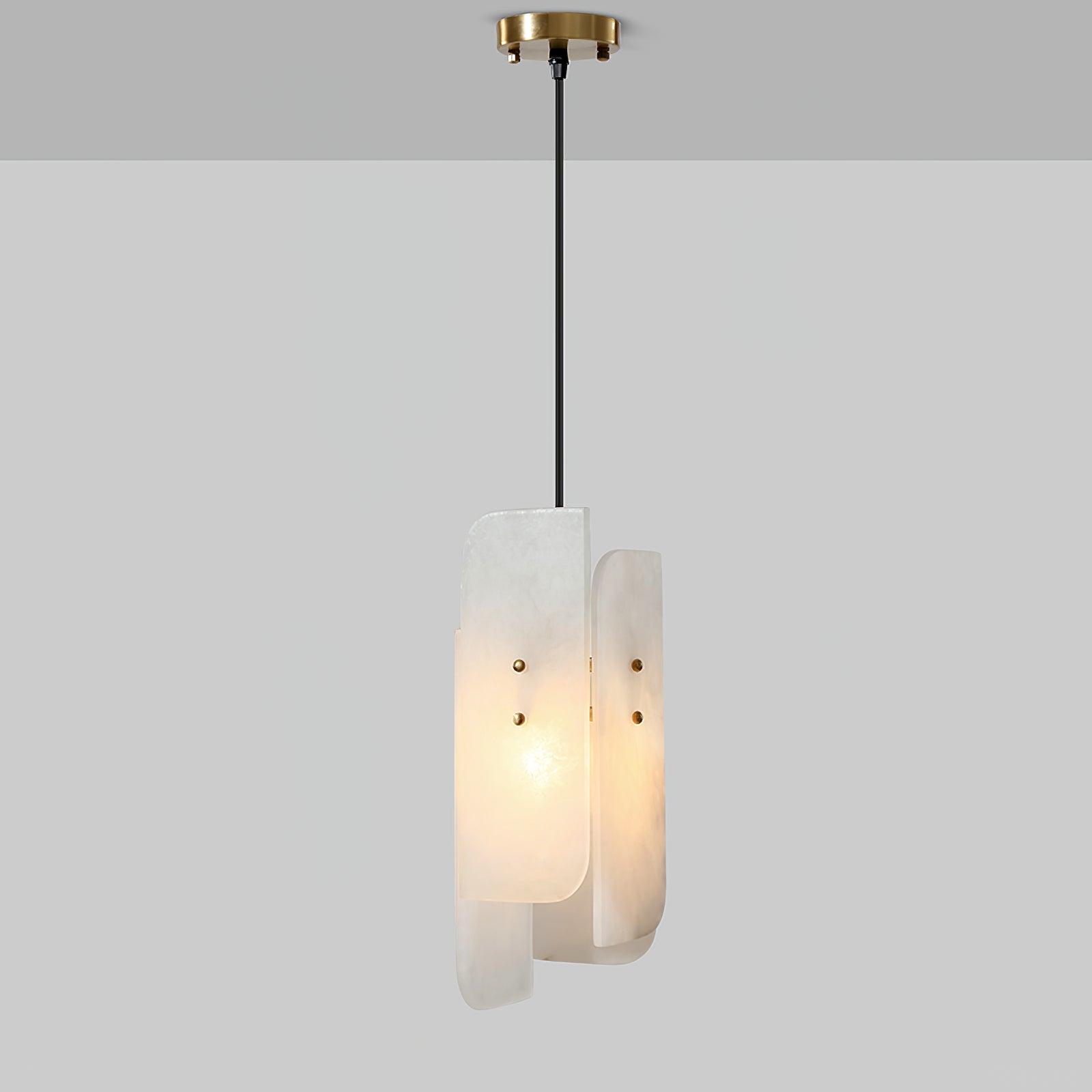 Vicarus Layered Alabaster Pendant Light - Neutralighting