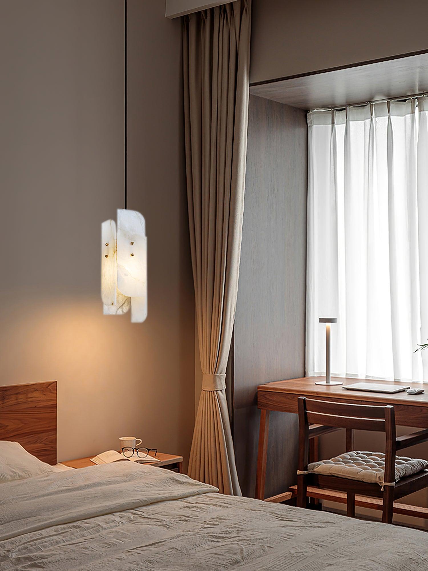 Vicarus Layered Alabaster Pendant Light - Neutralighting