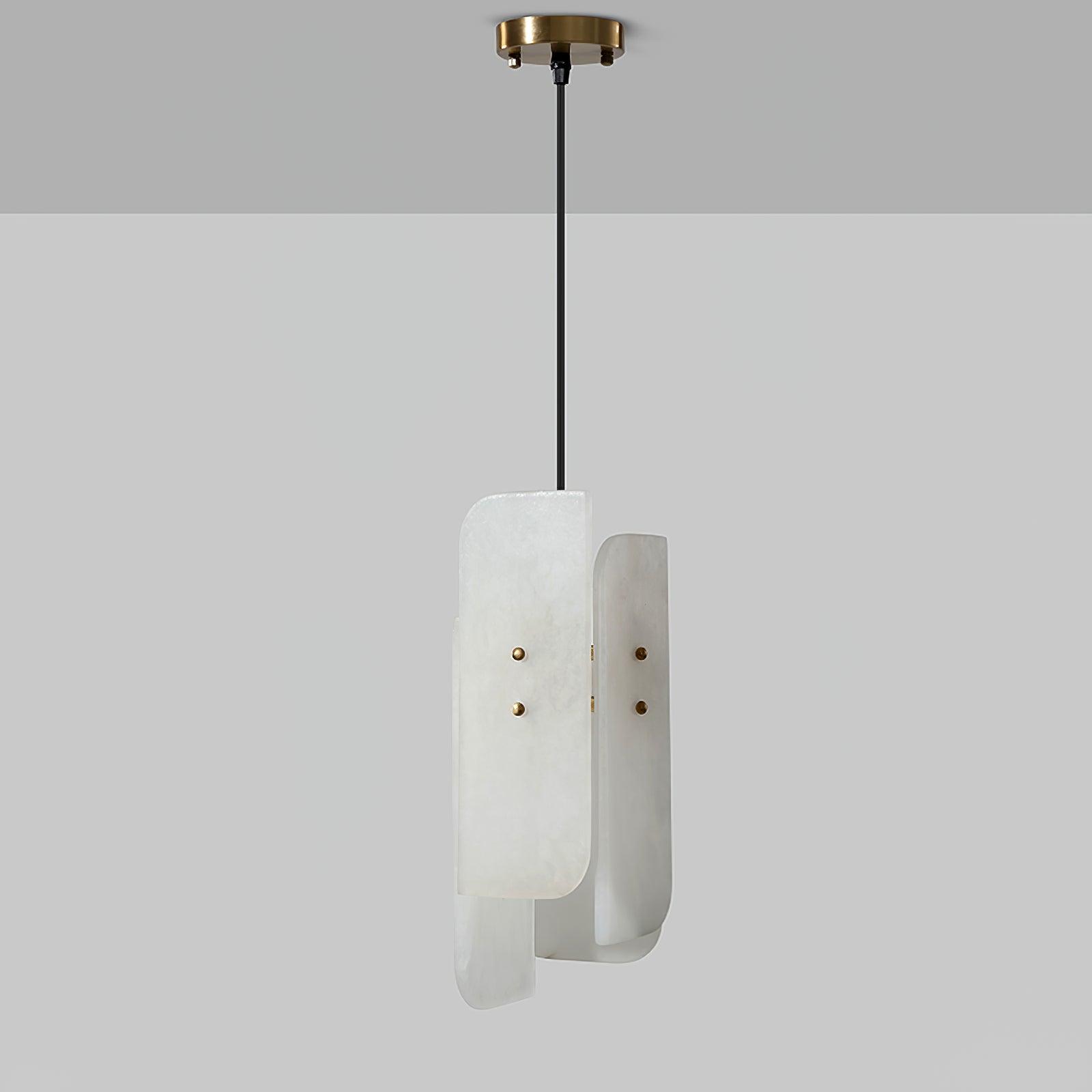 Vicarus Layered Alabaster Pendant Light - Neutralighting