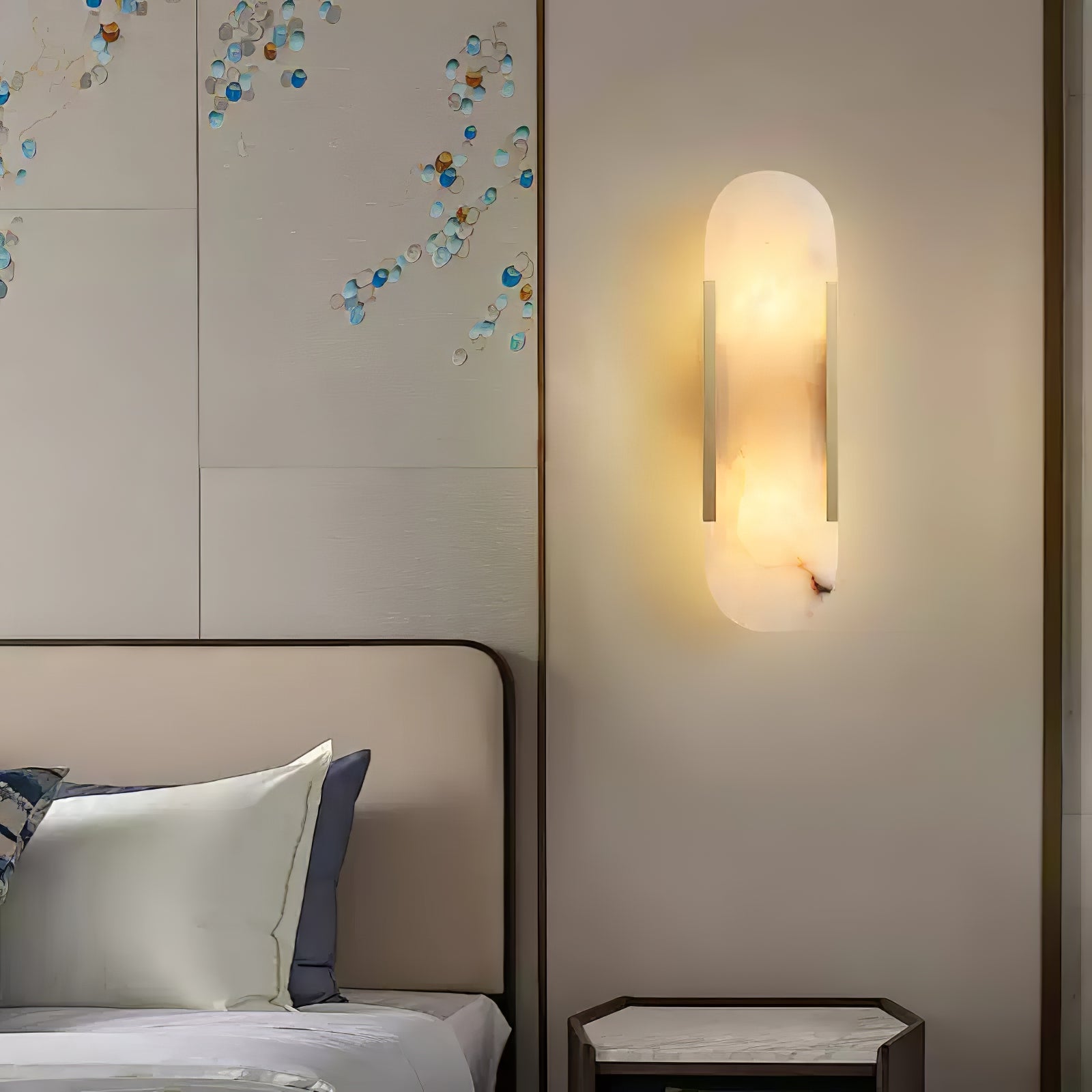 Veo Luxury Alabaster Wall Lamp
