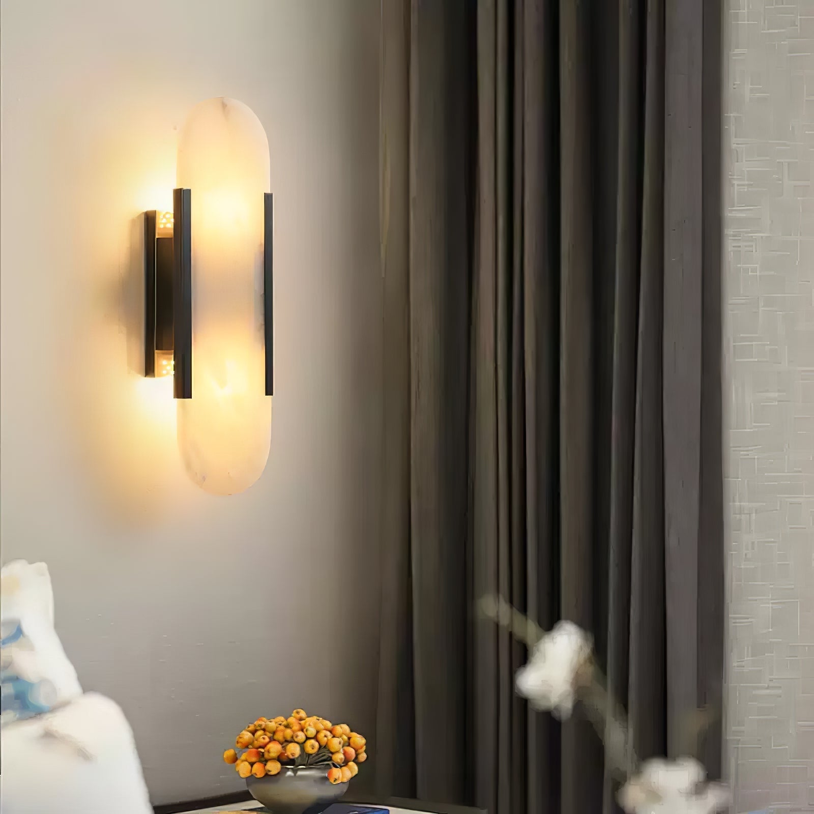 Veo Luxury Alabaster Wall Lamp