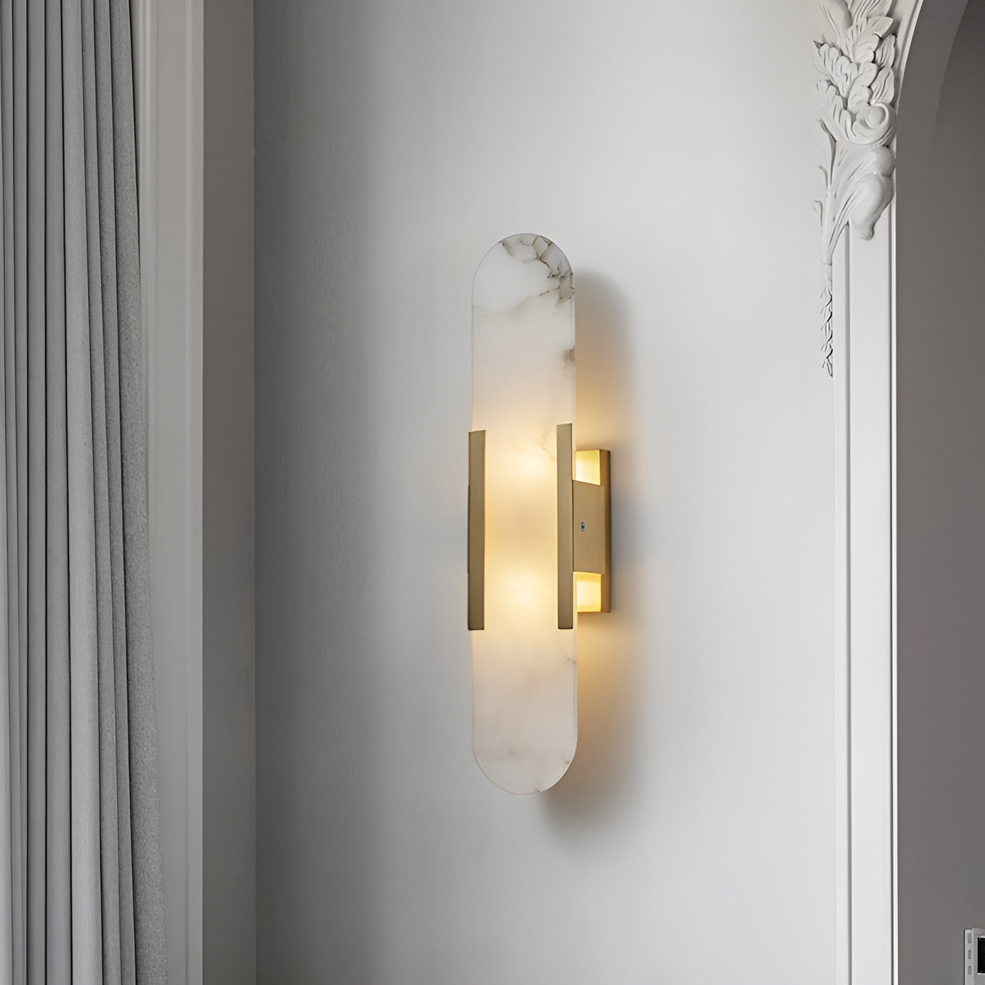 Veo Luxury Alabaster Wall Lamp