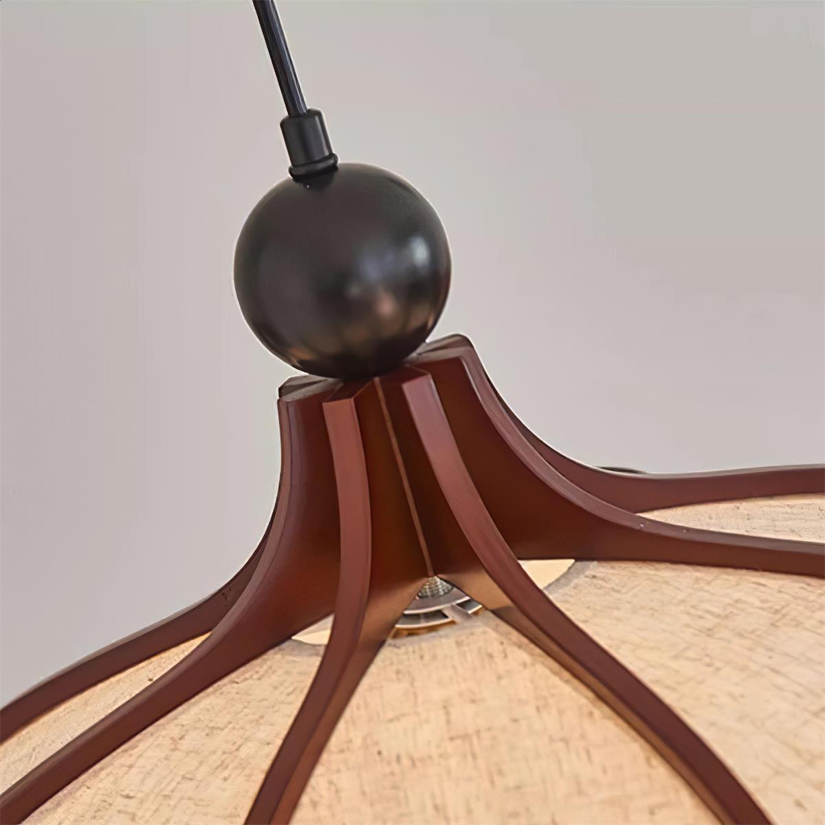 Feyno Vintage Fabric Pendant Light - Neutralighting