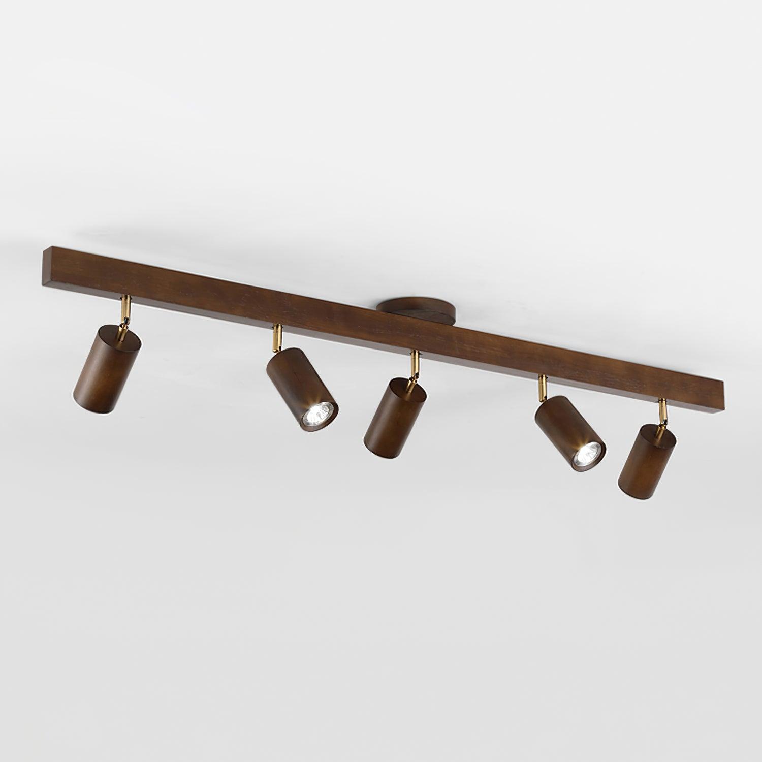 Veril Track Lighting Spotlight Wood - Neutralighting