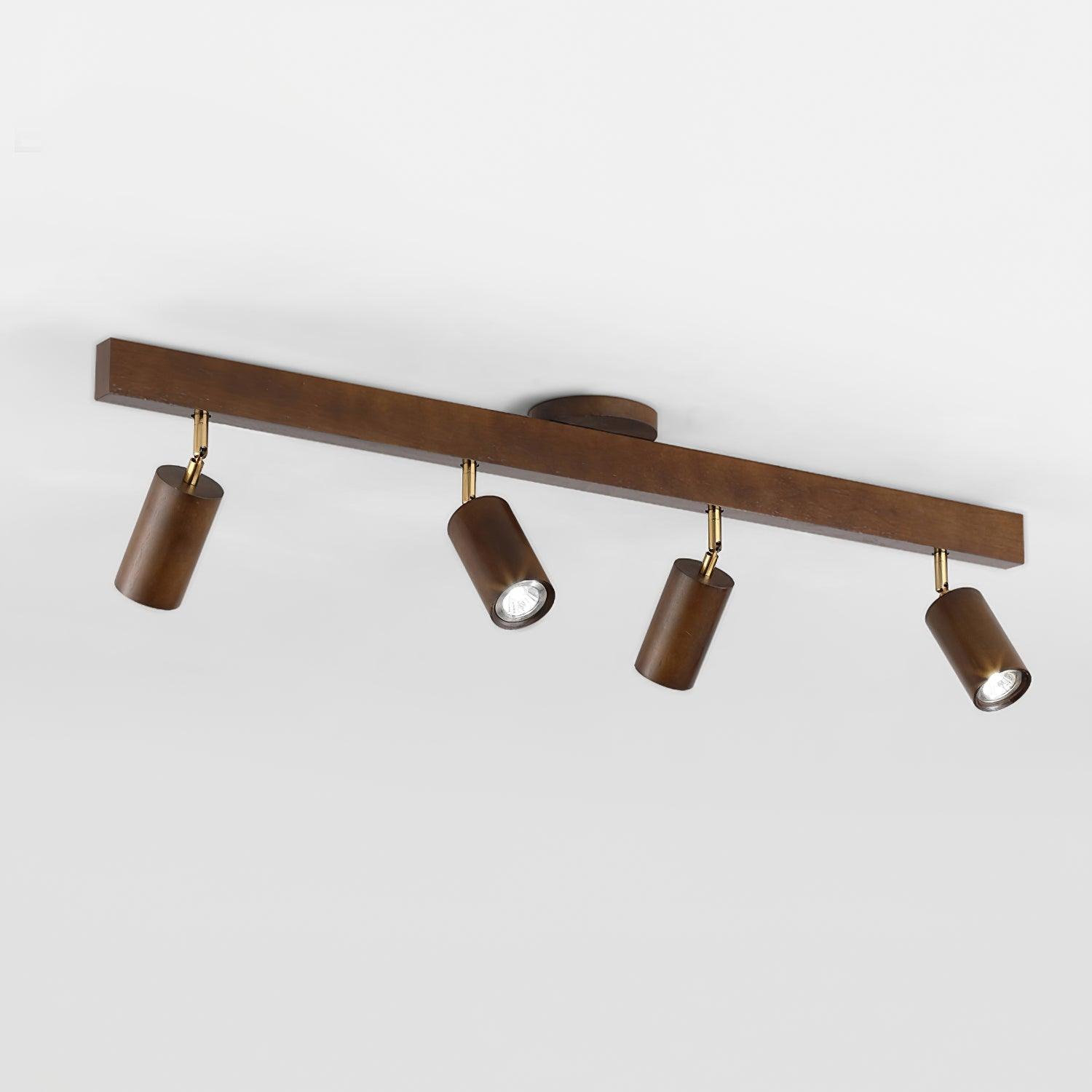 Veril Track Lighting Spotlight Wood - Neutralighting