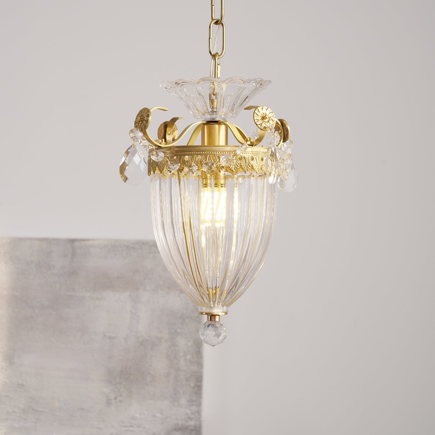 Pendant Lamp Vintage Glamour Crystal Drops - Neutralighting