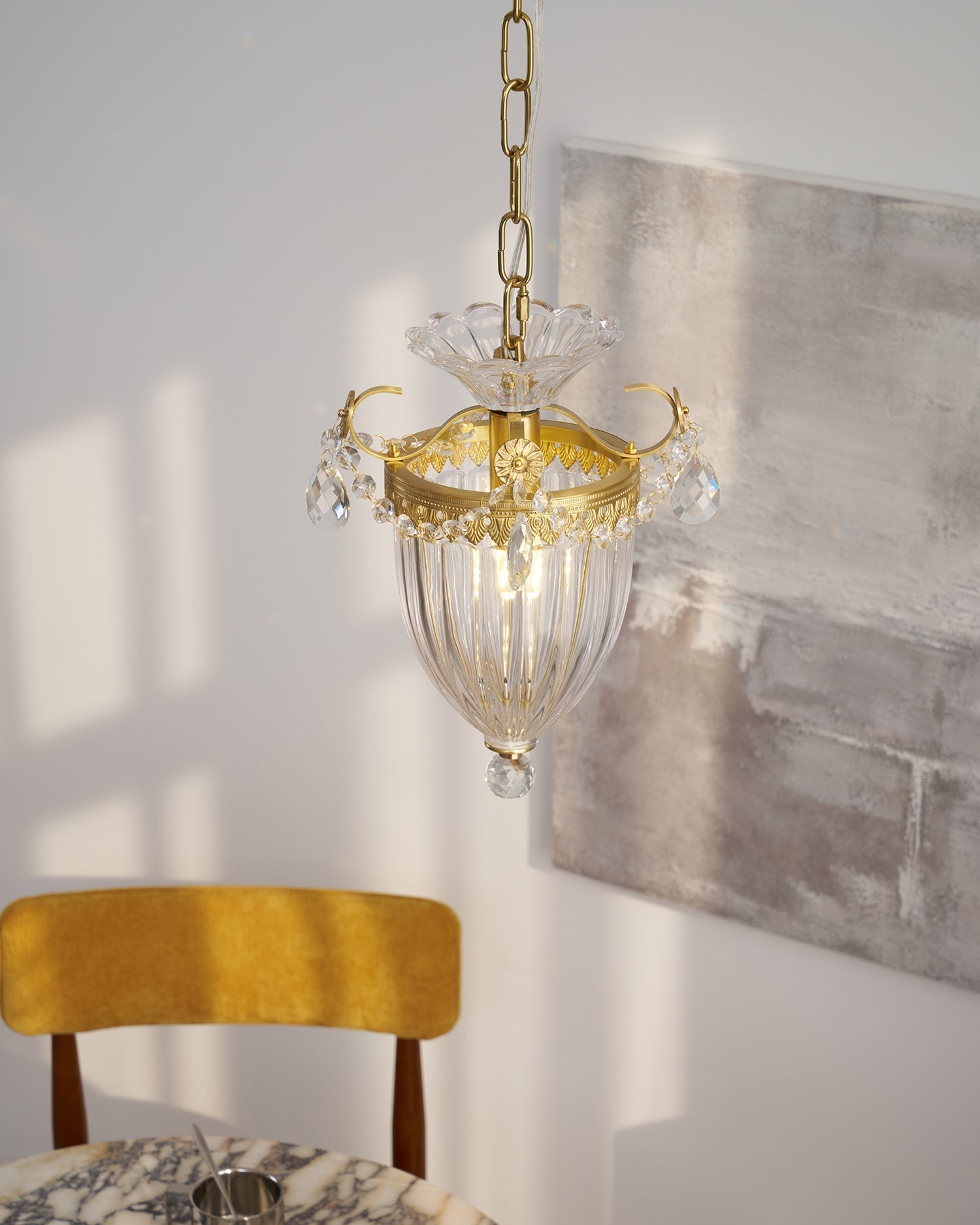 Pendant Lamp Vintage Glamour Crystal Drops - Neutralighting