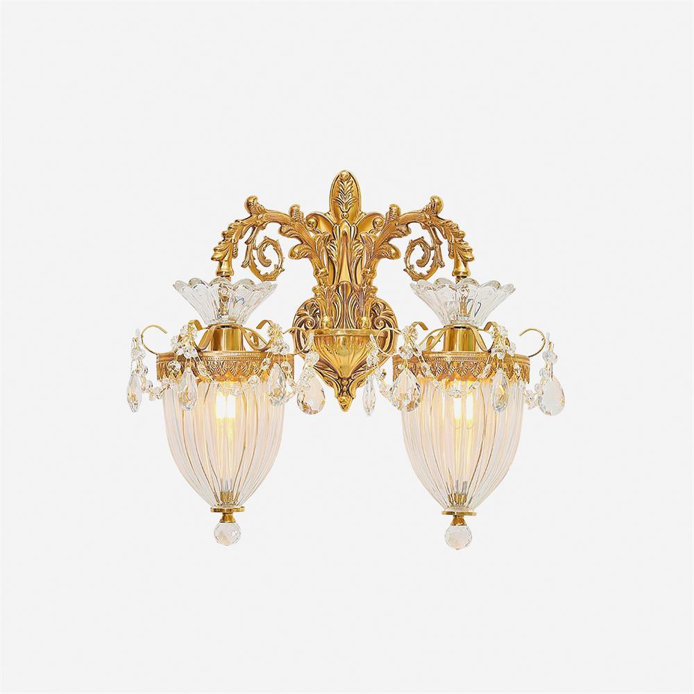 Elosia Gold Double Wall Lamp - Neutralighting