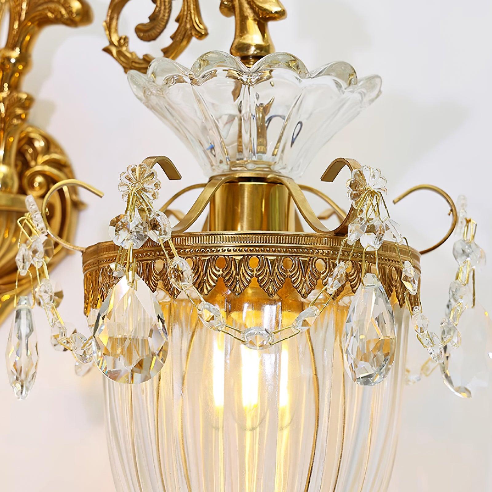 Elosia Gold Double Wall Lamp - Neutralighting