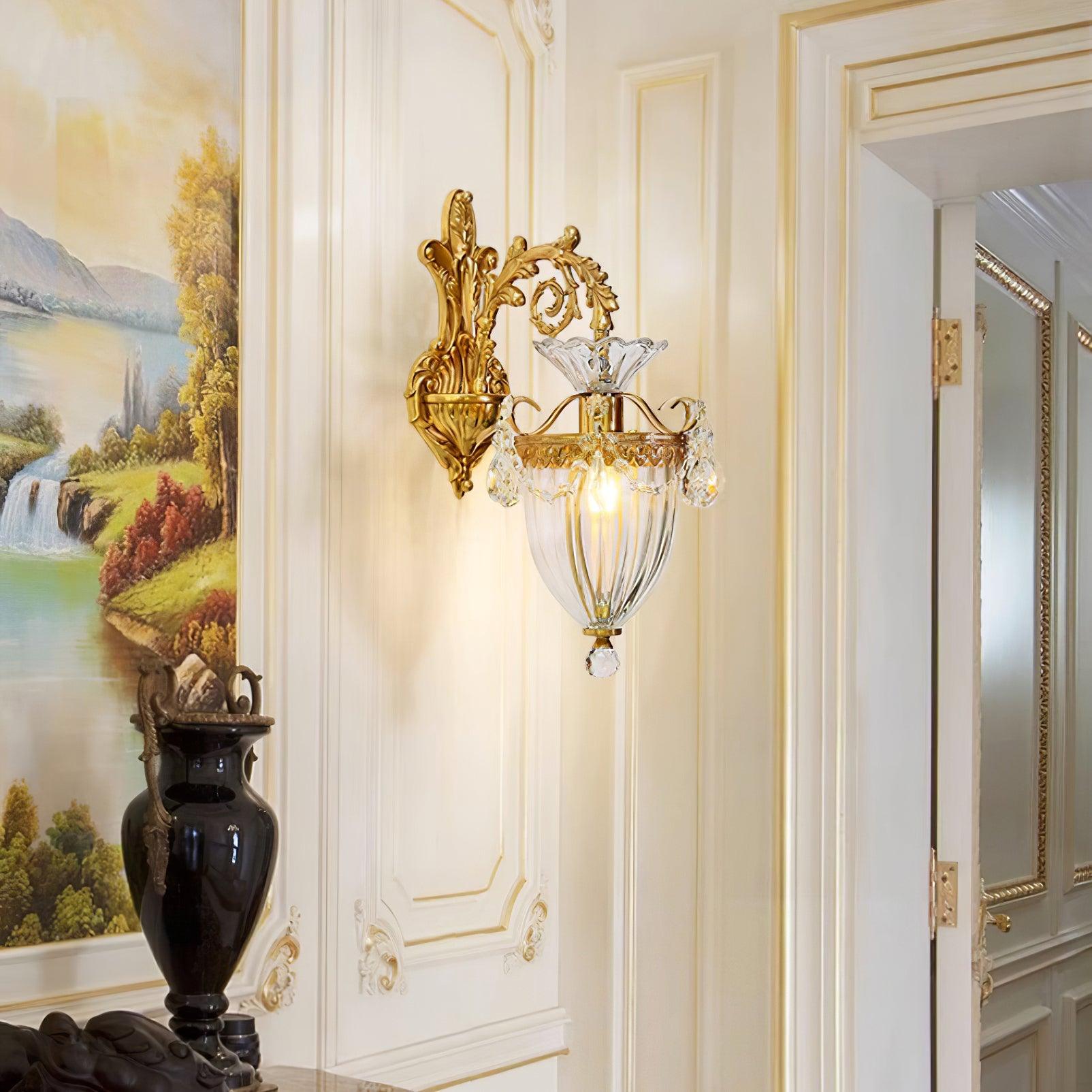 Elosia Gold Double Wall Lamp - Neutralighting