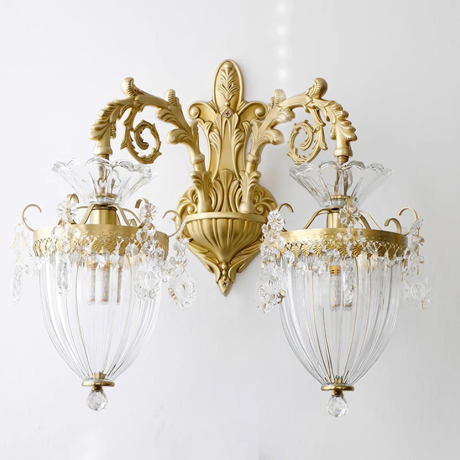 Elosia Gold Double Wall Lamp - Neutralighting