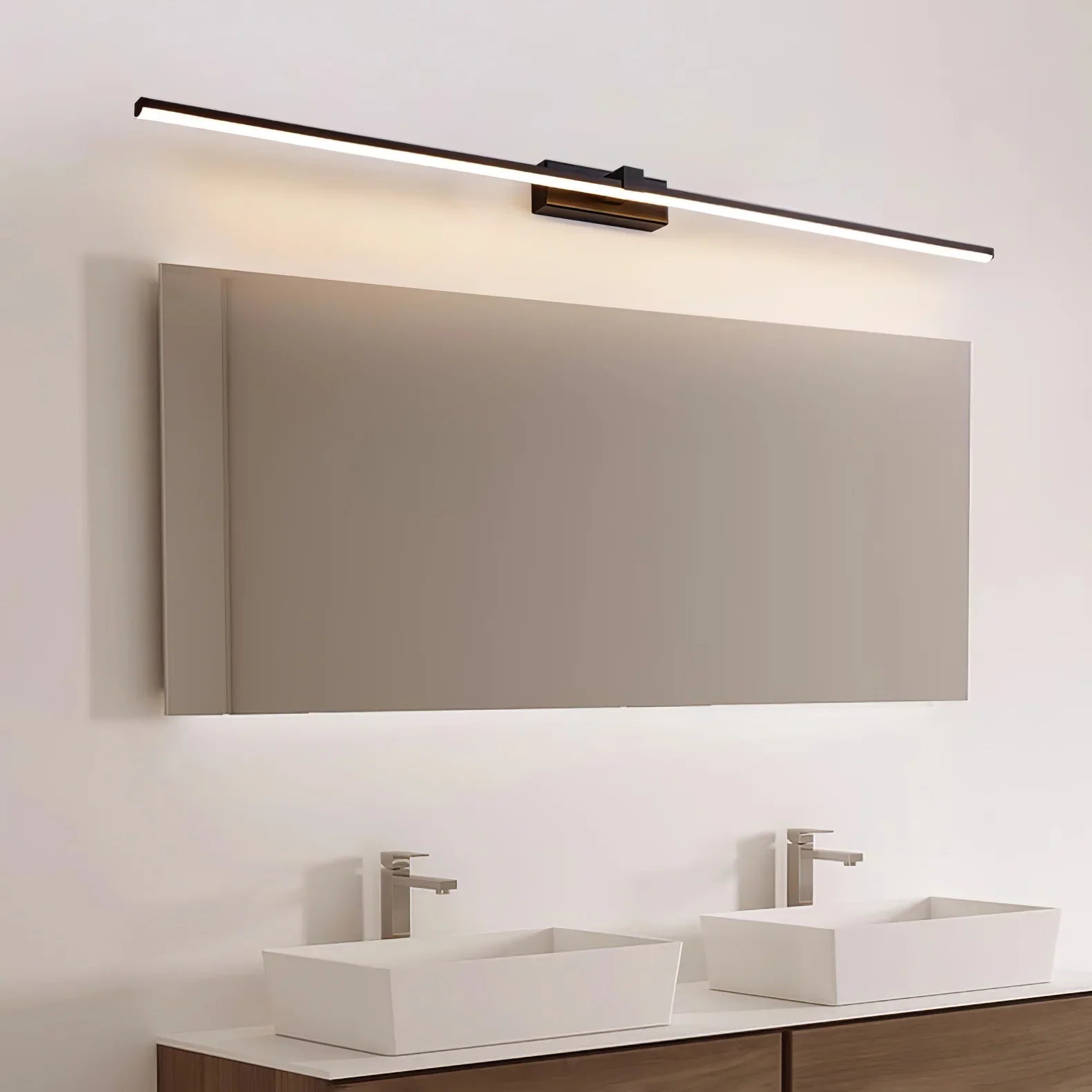 Hexa Linear Mirror Vanity Wall Lamp Bathroom Bedroom Modern - Neutralighting
