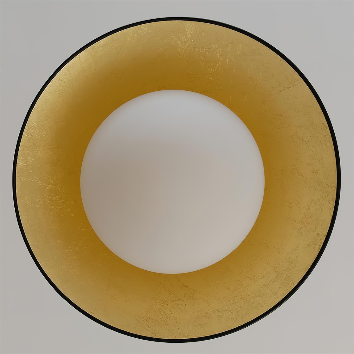 Ceiling Light Metal Canopy Glass Globe Modern Minimalist - Neutralighting