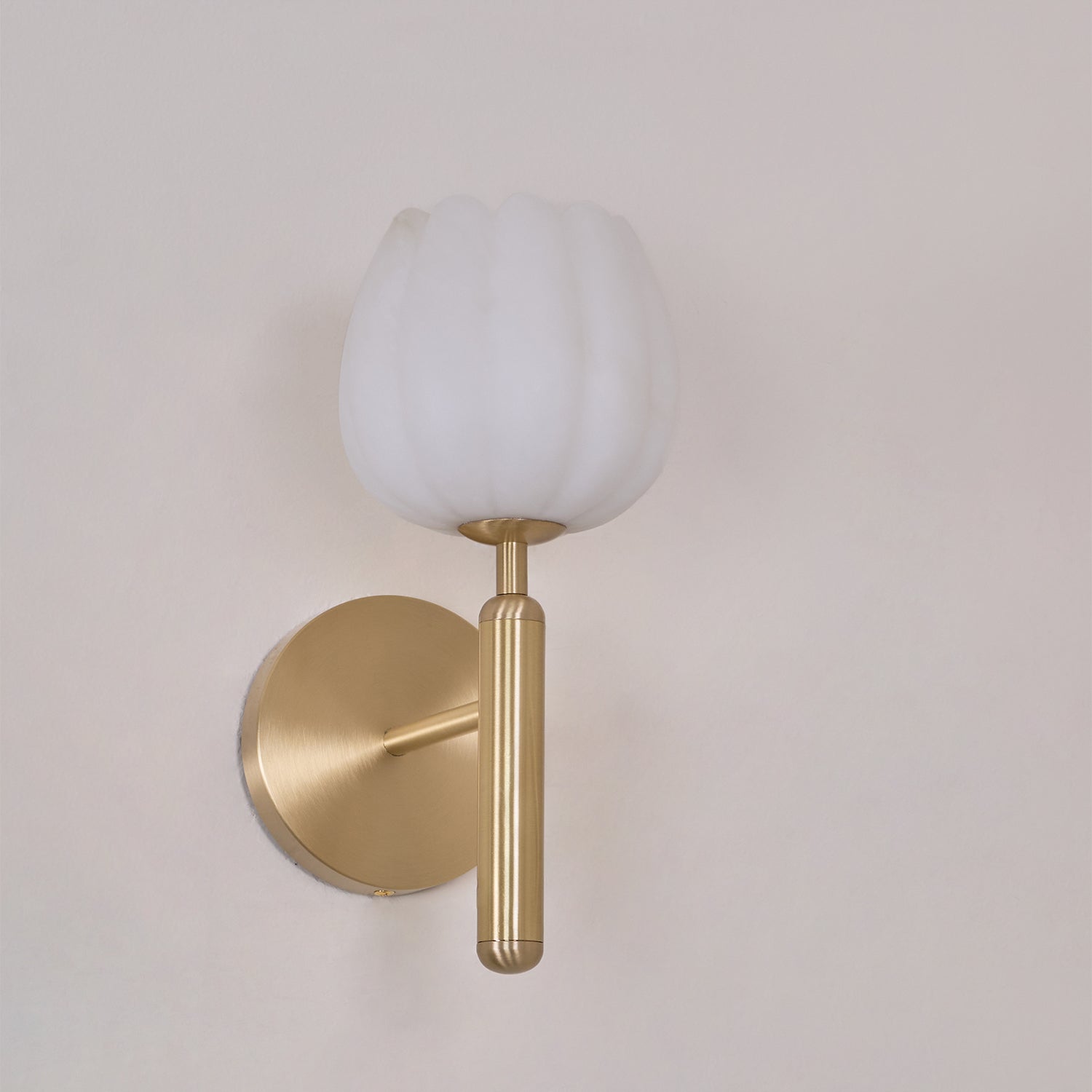 Valentina Alabaster Flowers Wall Lamp
