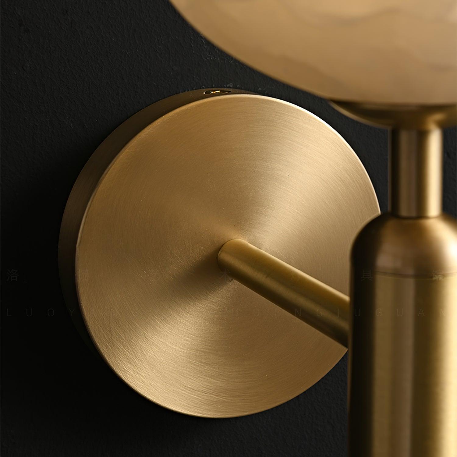 Ralin Alabaster Flowers Wall Lamp - Neutralighting