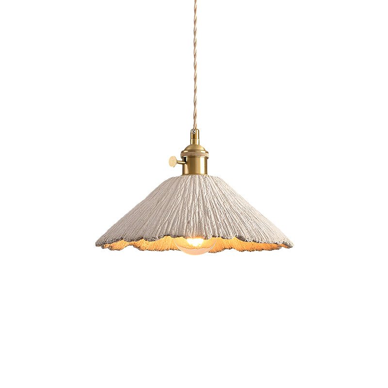Kirae Textured Pendant Lights Cement - Neutralighting