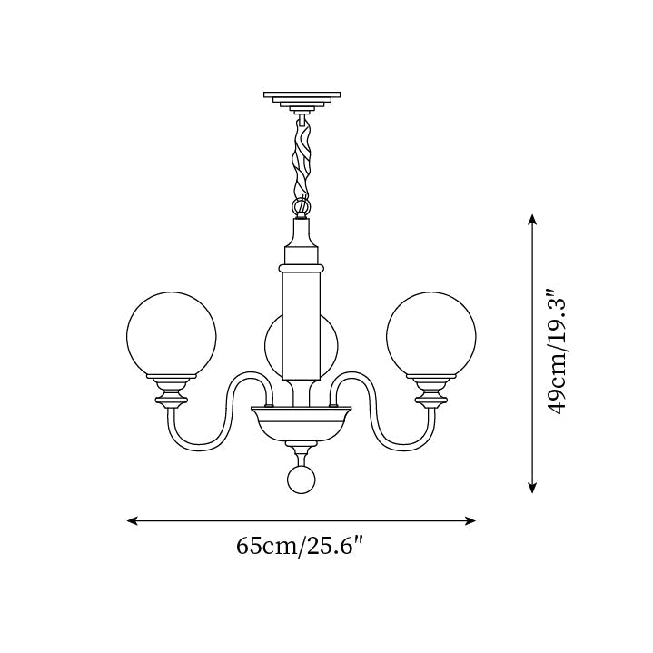 Lumivian 8-Light Globe Chandelier - Neutralighting