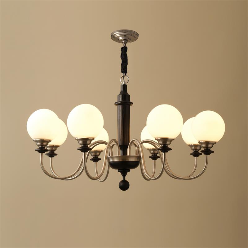 Lumivian 8-Light Globe Chandelier - Neutralighting