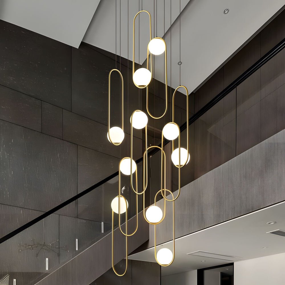 Mila Combination Chandelier - Blowlighting