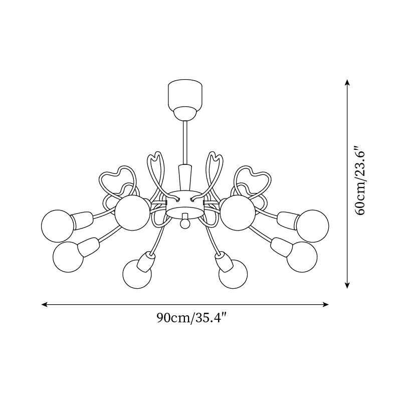 Chandelier Heart-Shaped Playful - Neutralighting