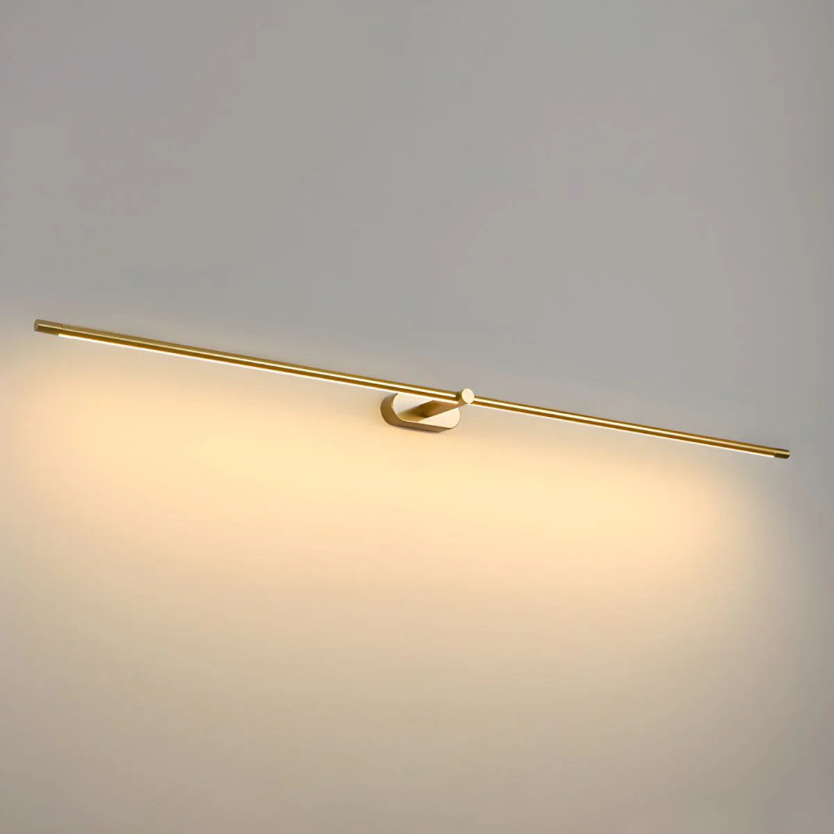 Ivox Minimalist Linear Wall Lamp Gold&Black - Neutralighting