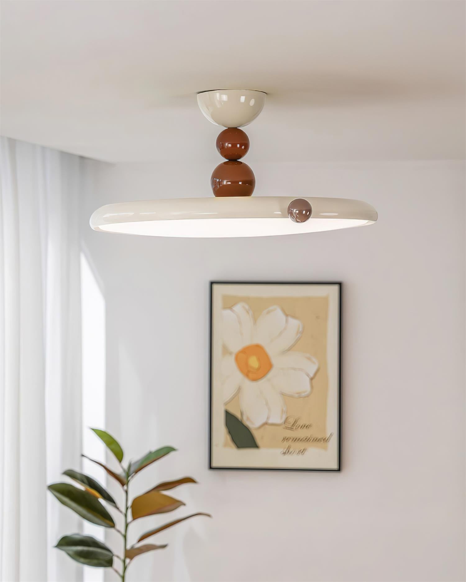 Ceiling Lamp Modern Minimalist Metal Acrylic Multiple Colors - Neutralighting