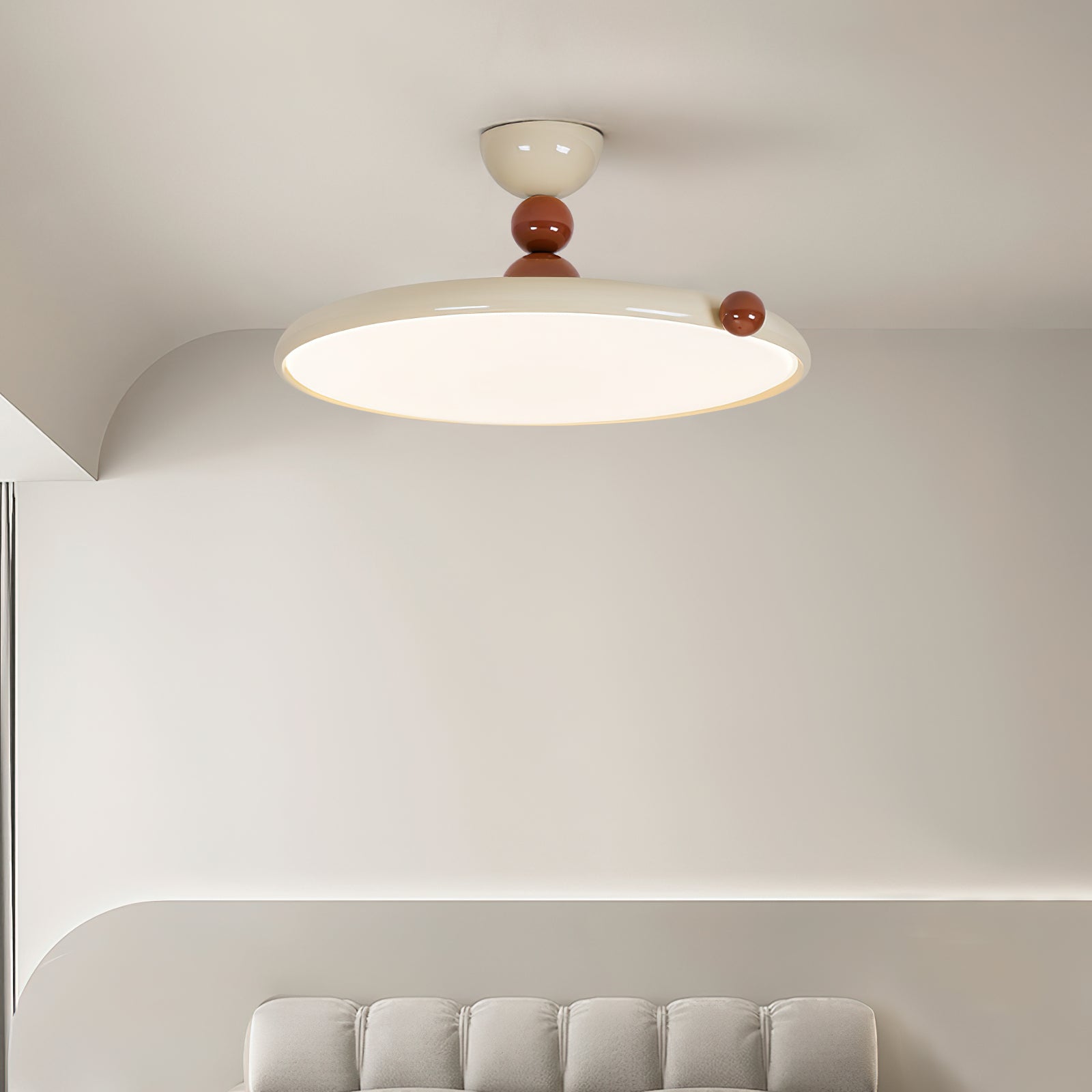 Ceiling Lamp Modern Minimalist Metal Acrylic Multiple Colors - Neutralighting