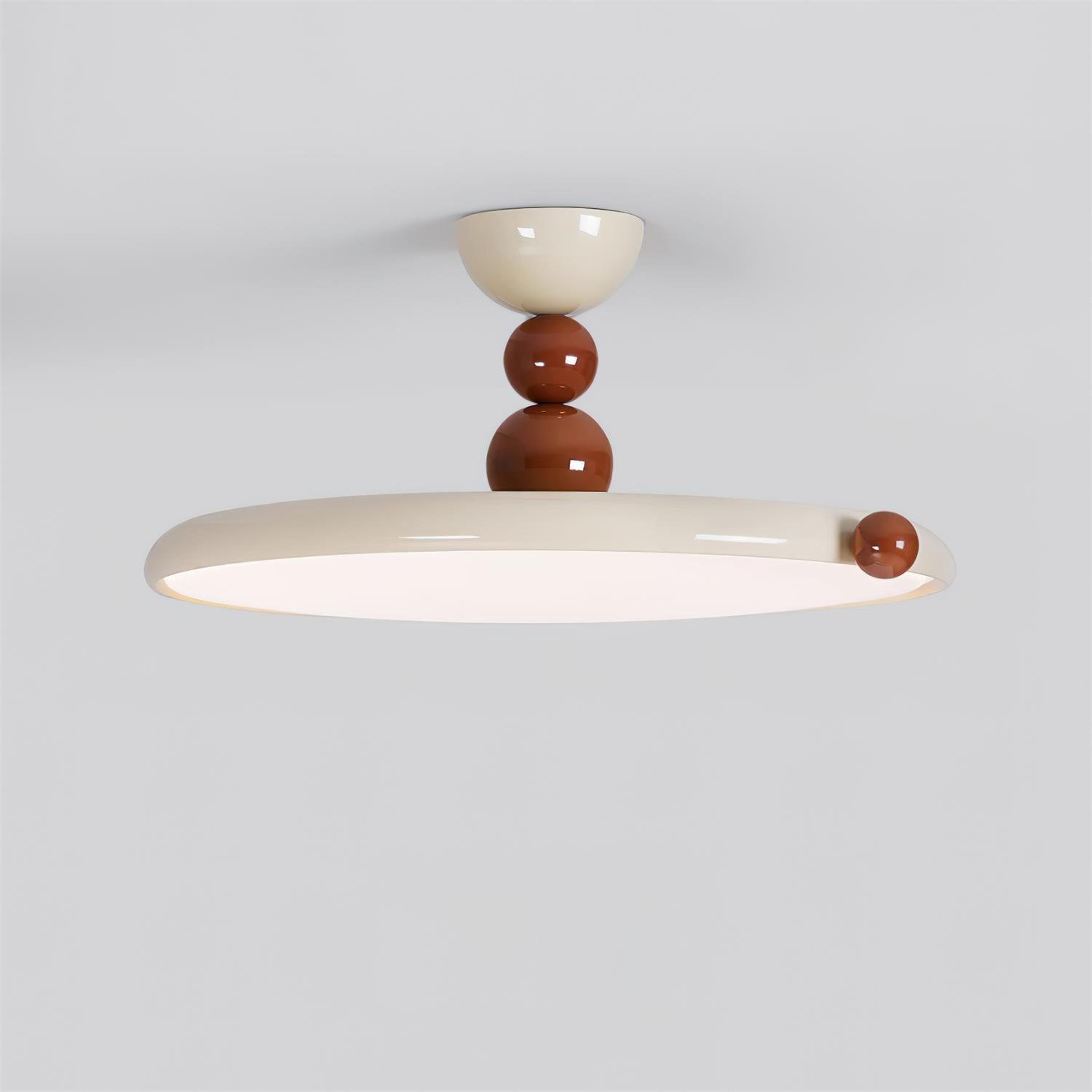 Ceiling Lamp Modern Minimalist Metal Acrylic Multiple Colors - Neutralighting