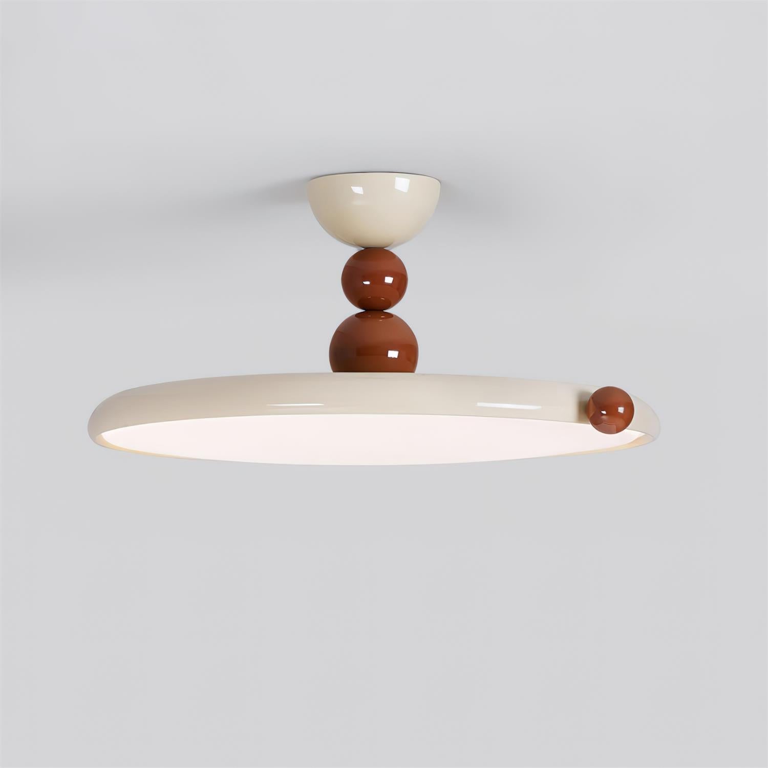 Ceiling Lamp Modern Minimalist Metal Acrylic Multiple Colors - Neutralighting